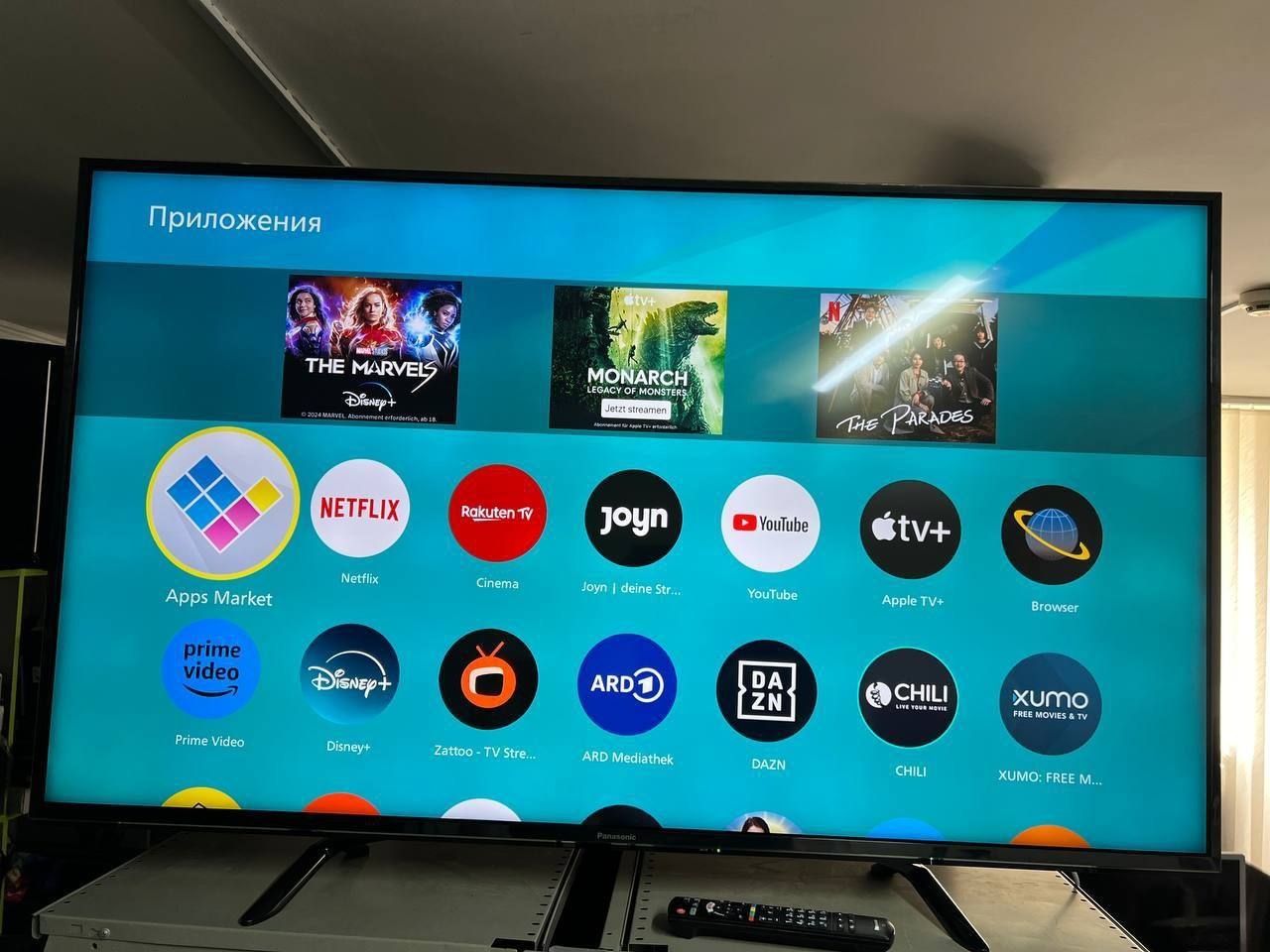 Телевізор Panasonic 55 / Smart tv / T2 / 4K / UHD / Firefox / Megogo