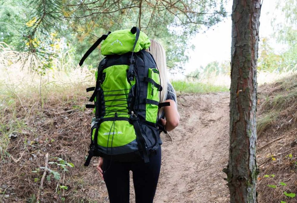 XXL Plecak Turystyczny Trekkingowy Górski 90L Męski Damski Survival