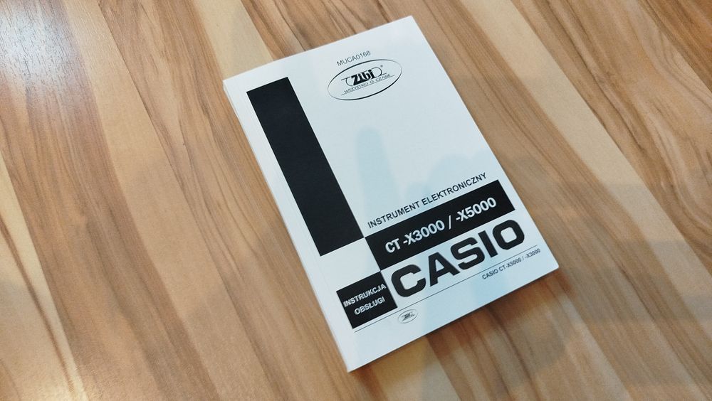 Casio CT-X 3000/5000 - polska instrukcja obsługi