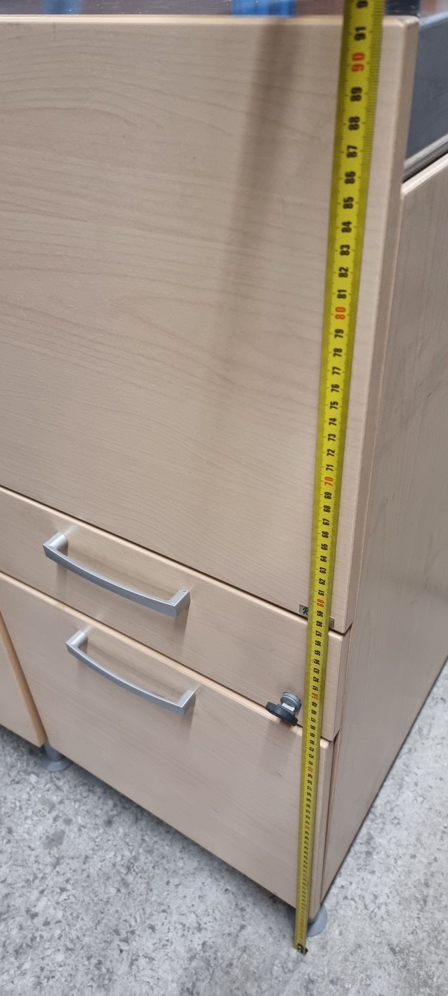 Szafka kontenerek kartoteka Kinnarps brzoza