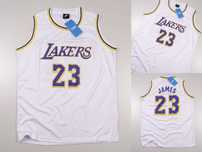 Lakers Los Angeles James 23 NBA Nowa koszulka Męska top tank * L