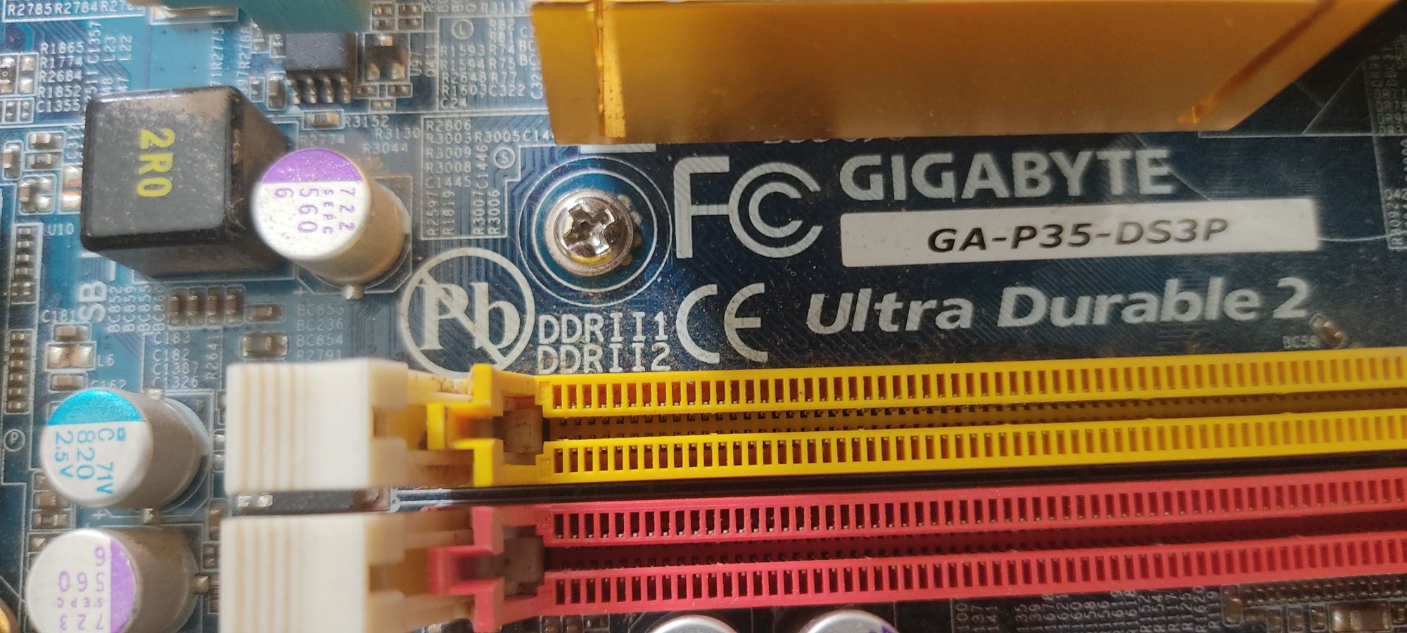 Płyta Gigabyte+ q6600 +8 GB ram