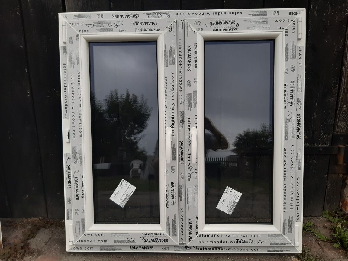 Okna Pcv -sz100x100w- dwuskrz. (mam 10szt)