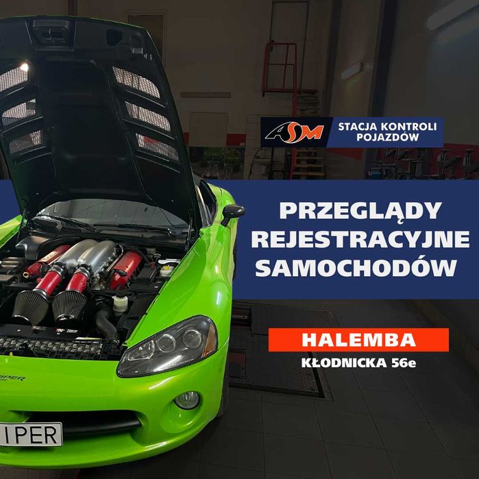HALEMBA Przeglądy Pojazdów Stacja Kontroli Pojazdów HALEMBA