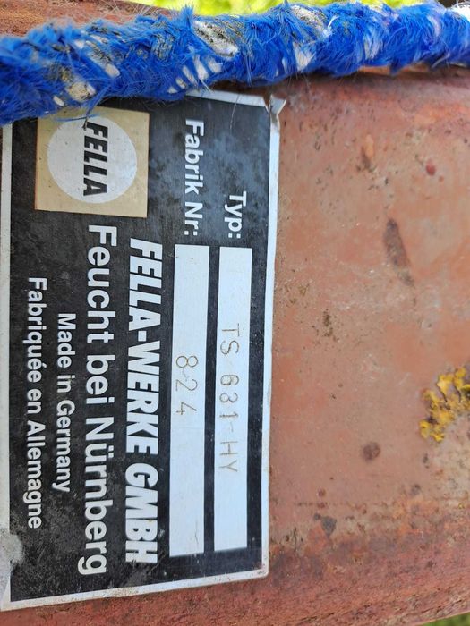 Juntador de feno Fella TS631 Hydro