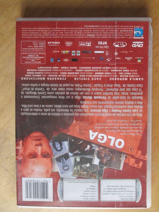 DVD Olga, de Jayme Monjardim, com Camila Morgado, Fernanda Montenegro
