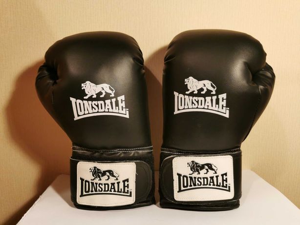 Lonsdale rękawice bokserskie czarne S/M
