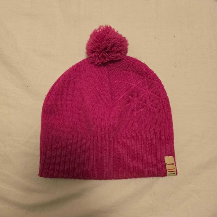 Różowa czapka Wed'ze