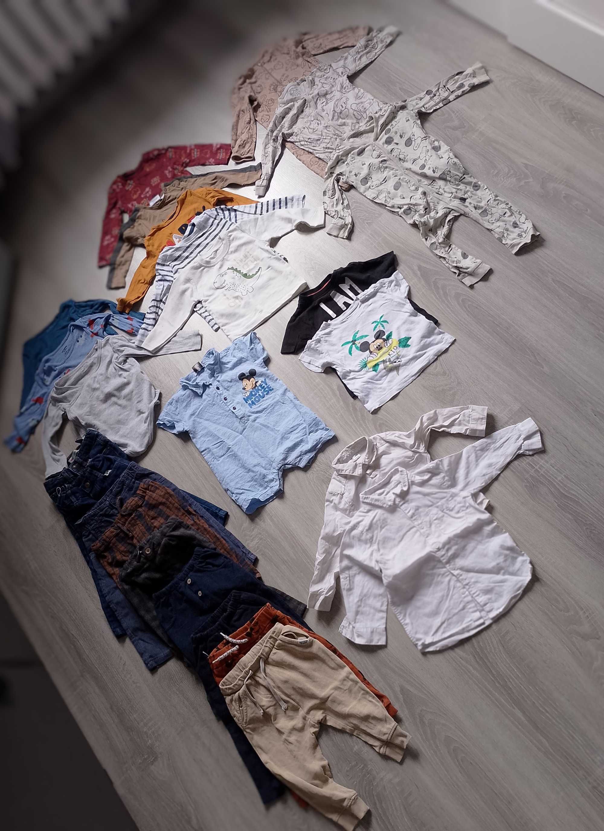 Ubranka chłopięce rozmiar 86