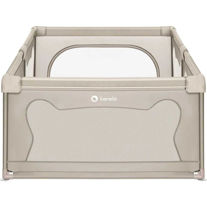 Дитячий великий ігровий манеж Lionelo WILLOW BEIGE, пісочний або сірий