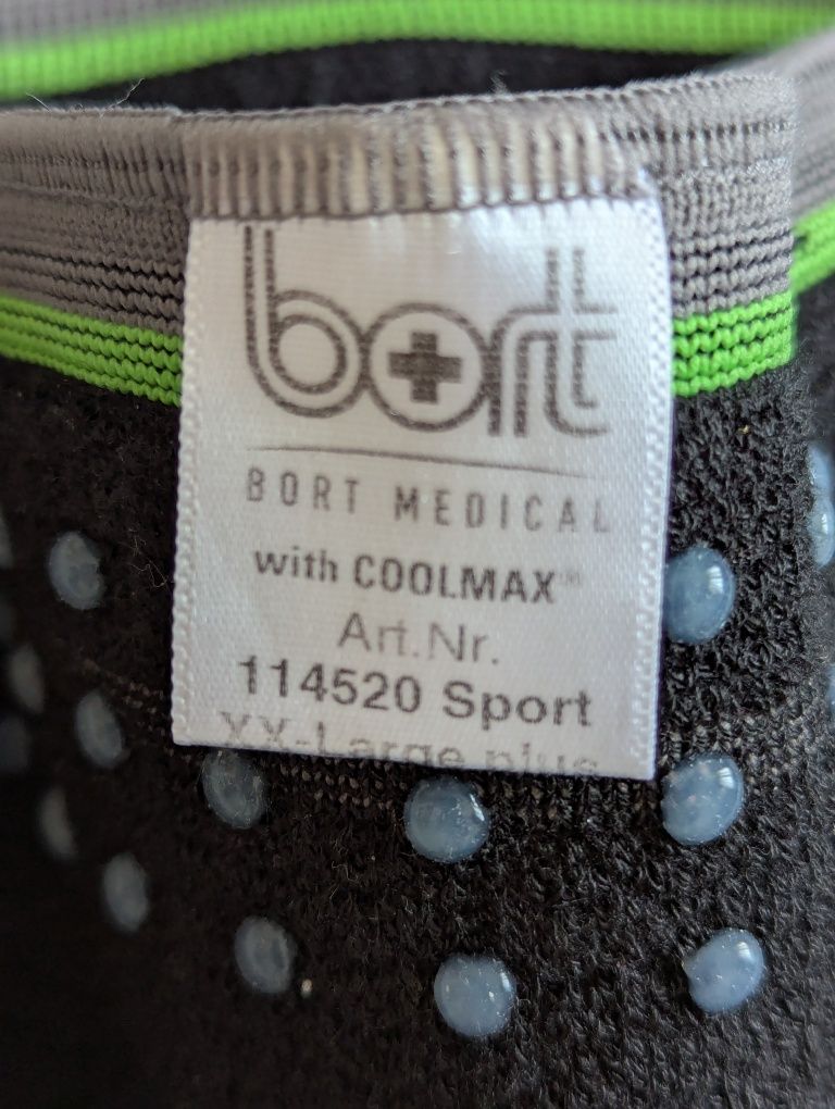 Наколенник BORT StabiloGen® Sport с силиконовым кольцом. р3