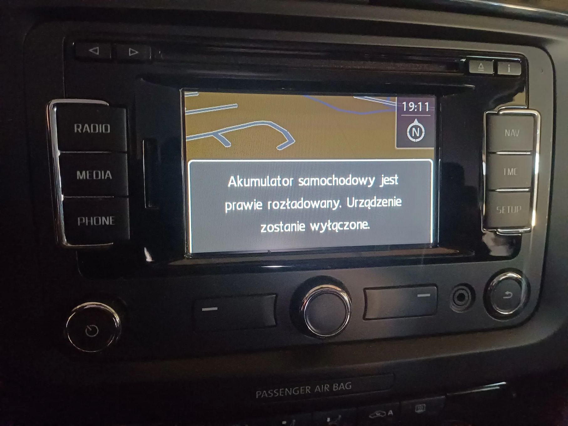 Nawigacja RNS 315 Skoda superb II 3T0035192N + KOD