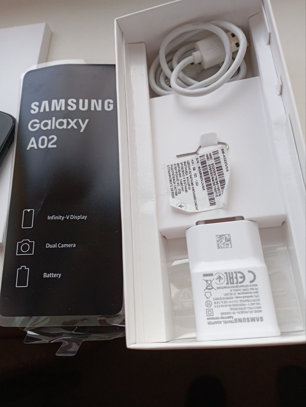 Смартфон Samsung Galaxy A02 SM-A022G Black
