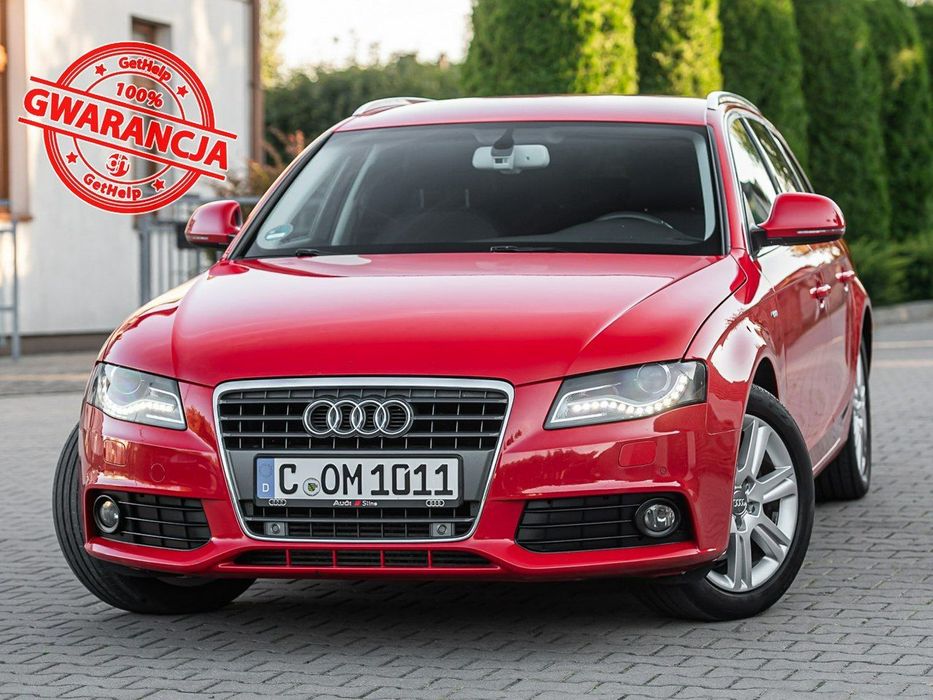 Audi A4 Avant S-Line 1.8T 160KM Manual ! Navi Bi-Xenon Led ! Serwisowana !