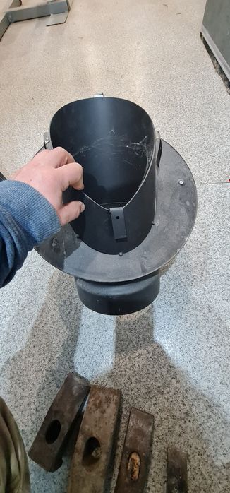 Wkładka kątowa kominowa 45 stopni 200mm