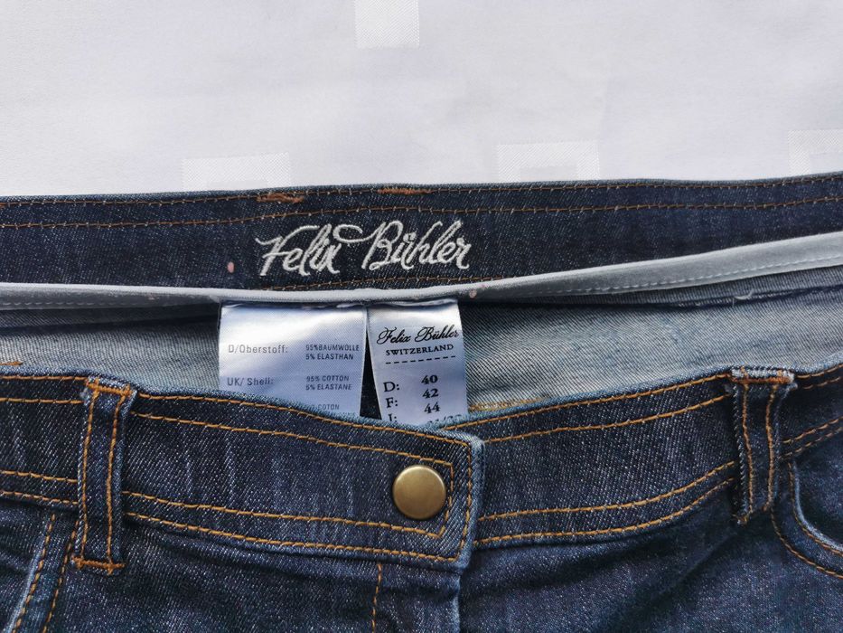 Felix Bühler jeansy jeździeckie bryczesy