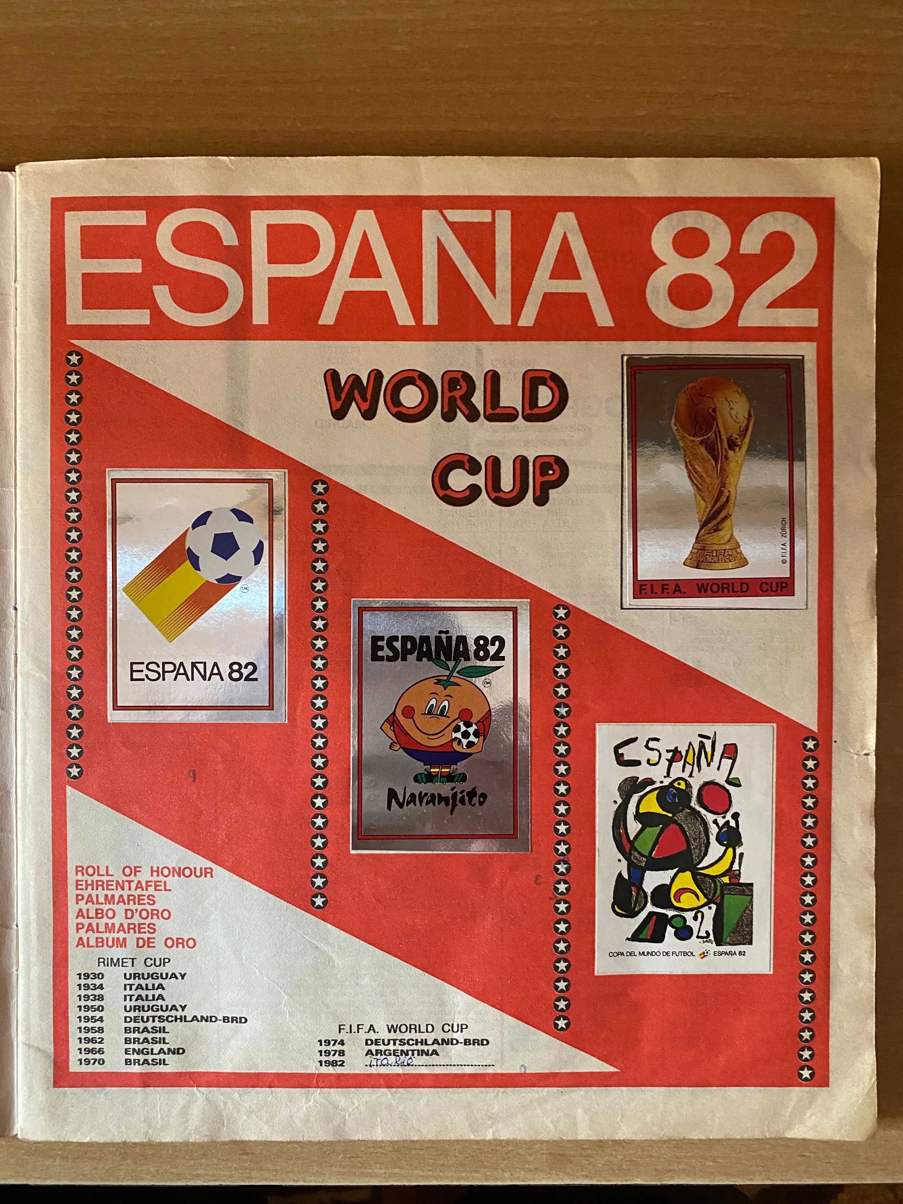 FIFA World Cup España 1982 - album PANINI [naklejonych 427/427] UNIKAT