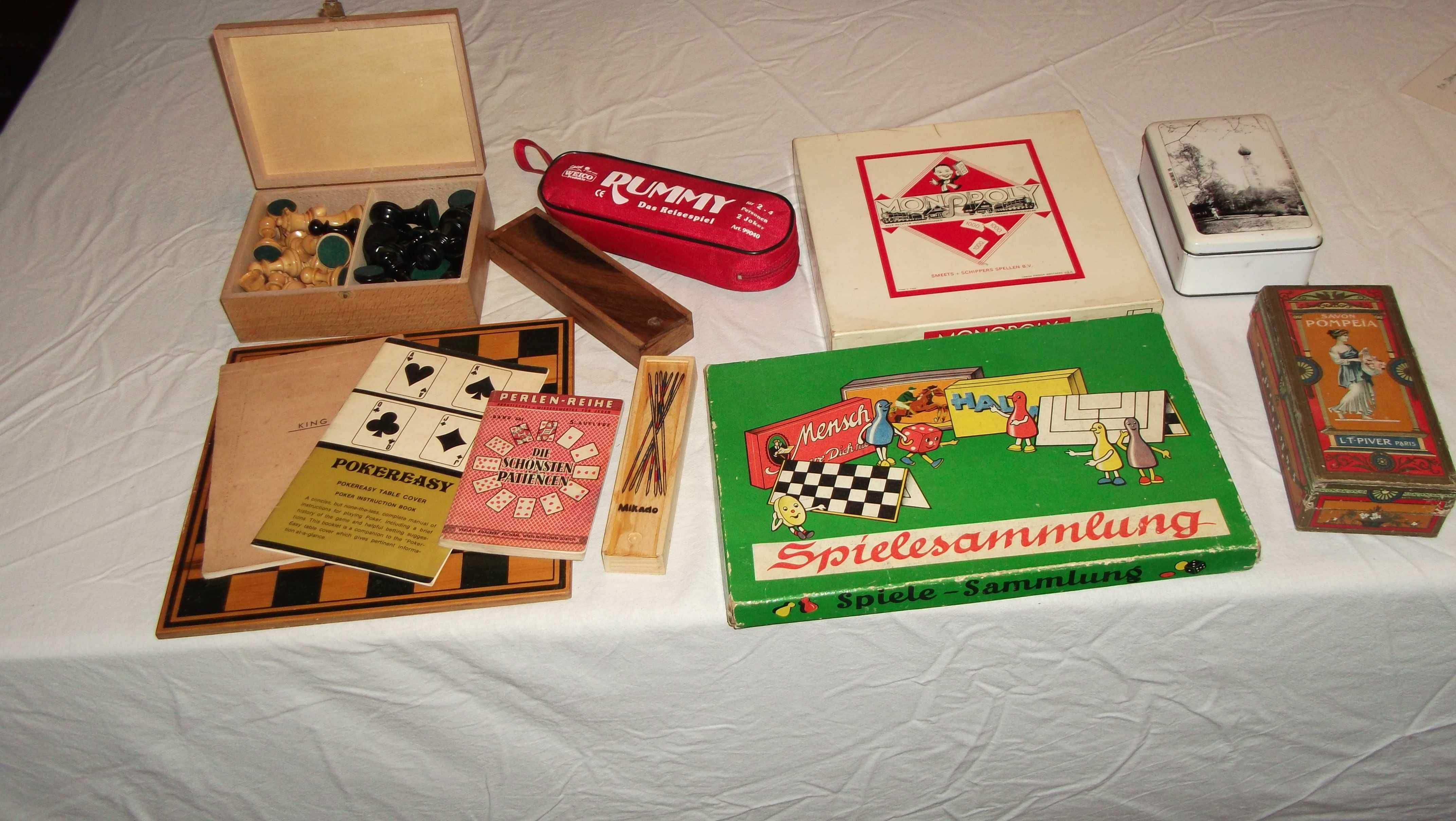CONJUNTO DE 11 x JOGOS DE MESA