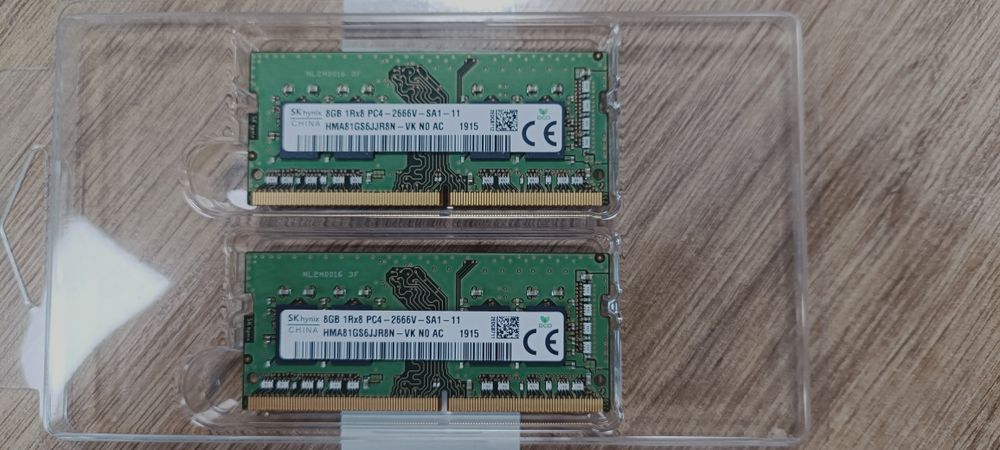 Pamięć RAM 2x8GB, DDR4