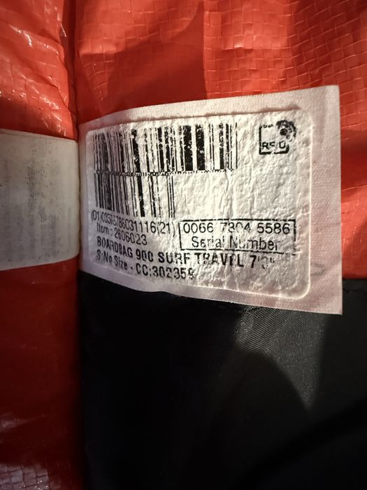 Capa prancha surf maximo 7.3