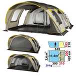 Tenda Quechua T6.2 XL Air - Como novo