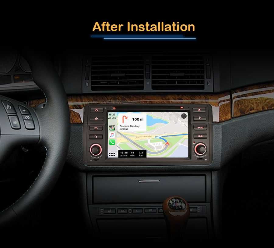 Bmw 320 E46 serie 3 2 Din Android 13 dvd OctaCore