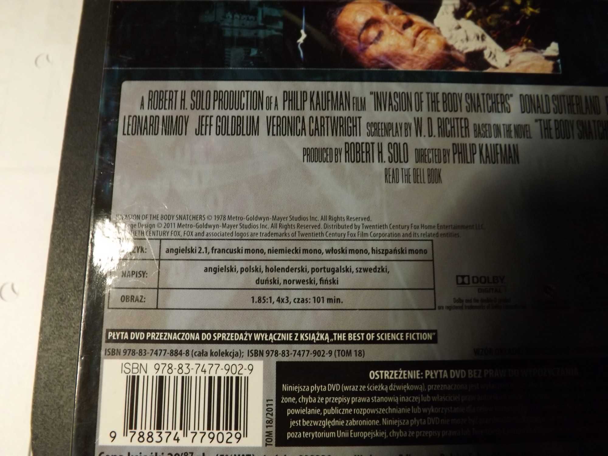 Ukryty wymiar, inwazja łowców głów dvd  film bajka