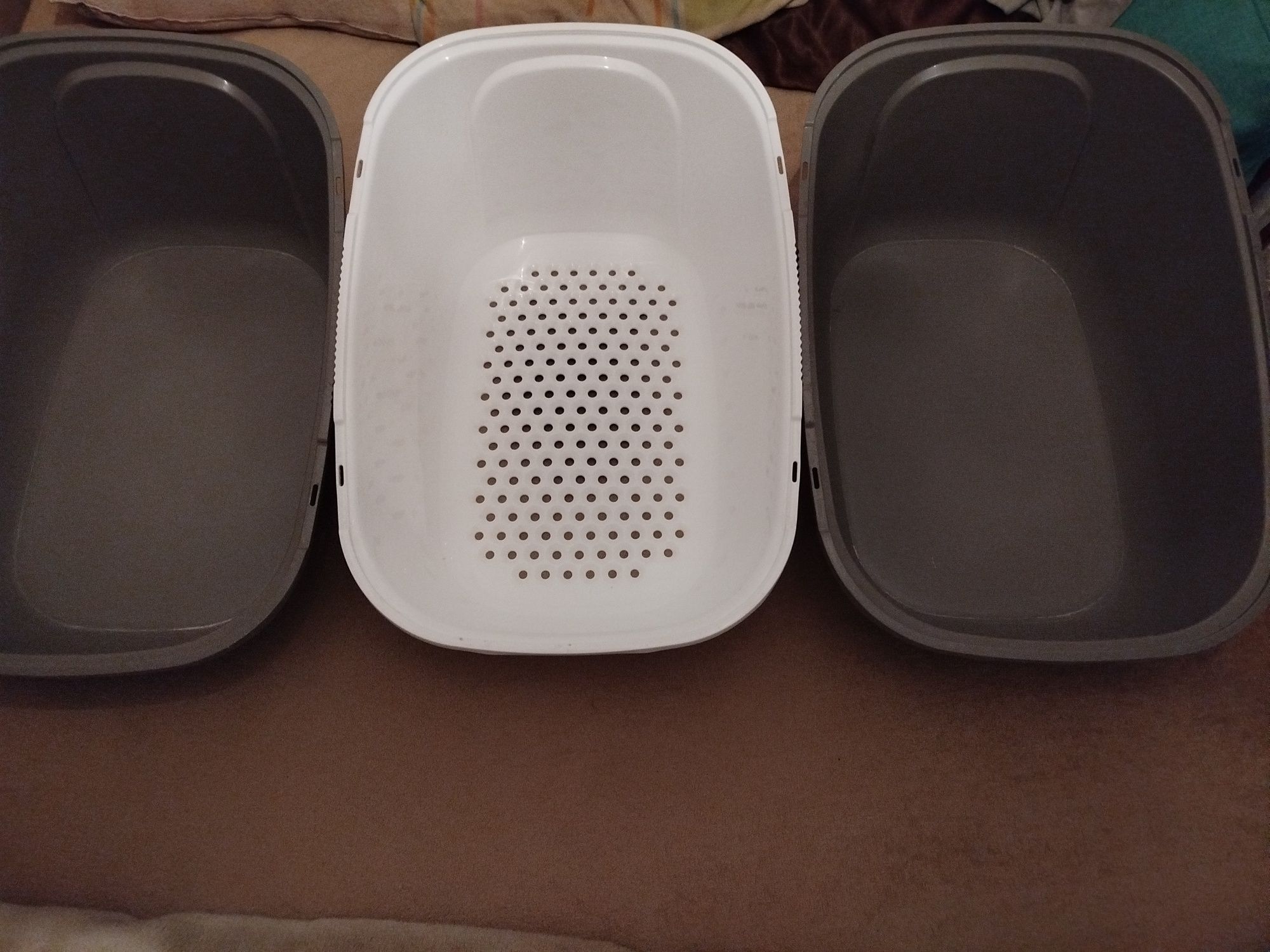 Caixa de areia WC XXL triplo gatos