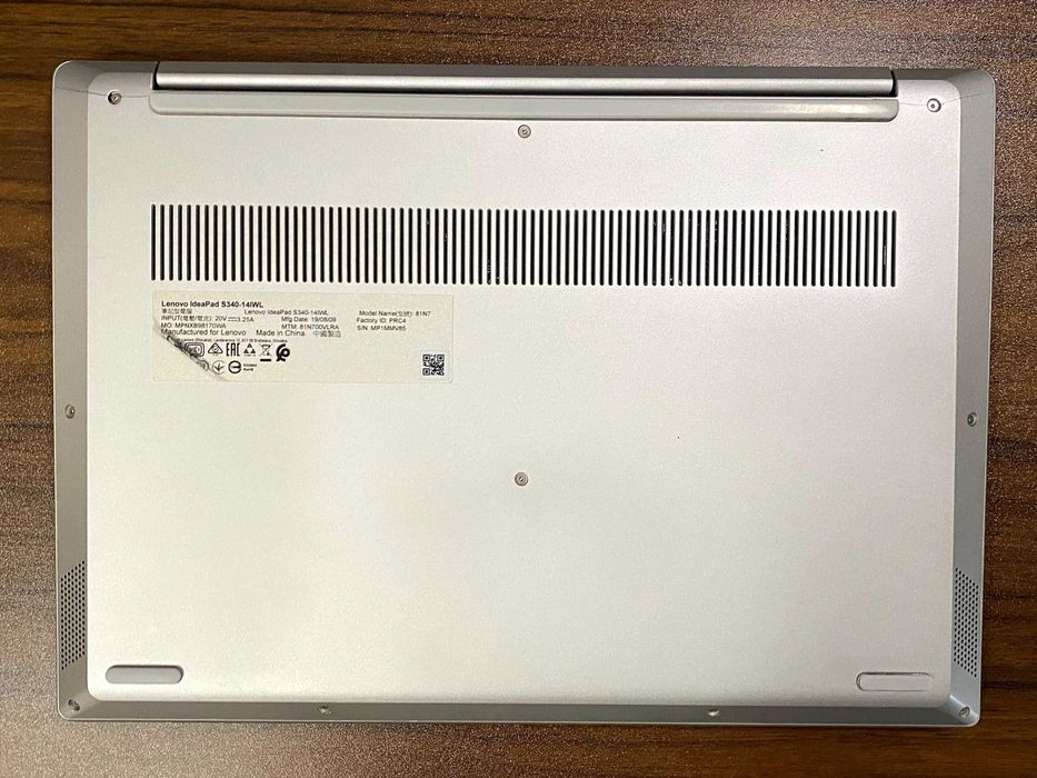 Lenovo IdeaPad S340-14 / i5 / DDR4 20GB / 1TB NVMe SSD + 500 GB SSD