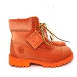 Термо бутсы ботинки гарфилды OFF-WHITE x Timberland Boots Garfield.