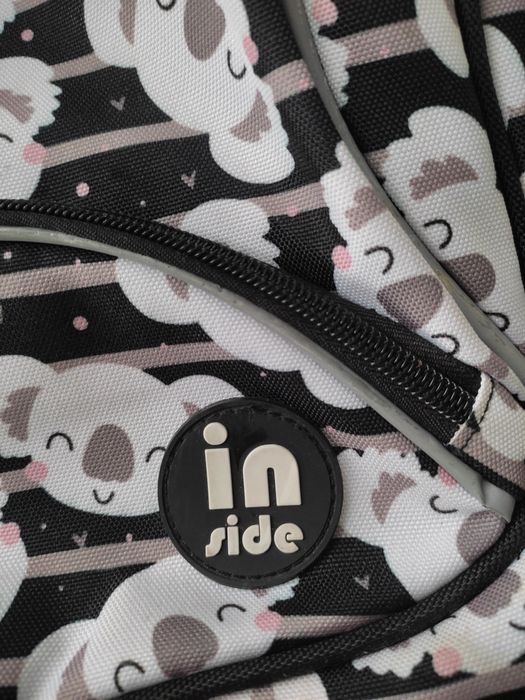 Plecak Inside + piórnik, model koala, stan dobry