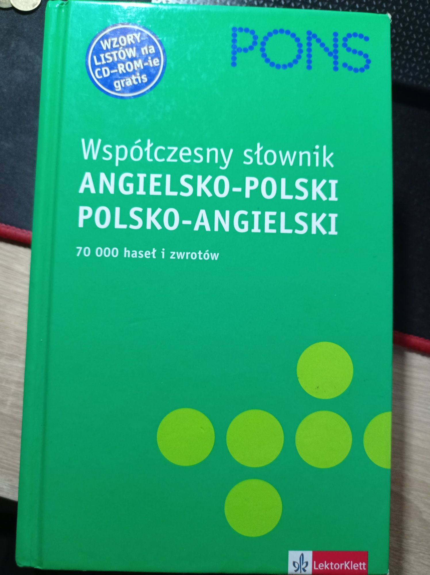 Współczesny słownik angielsko-polski polsko-angielski + płyta