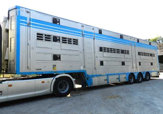 Do Zwierzat Naczepa PEZZAIOLI SBA32 03/2022 3+3+3