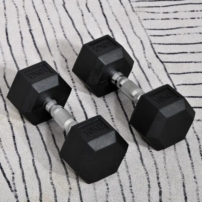 Dumbbells (pares) 5kg,7.5kg e 10kg como novos
