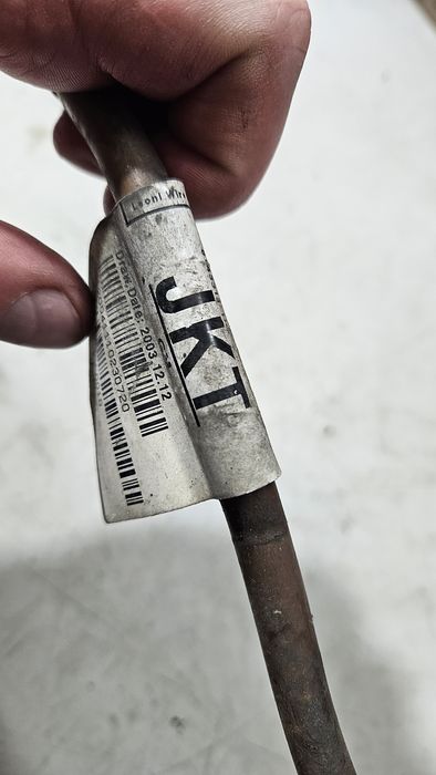 Przewód kabel akumulatora klema opel astra h