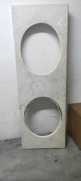 Bancada de mármore de WC 166,5cm*57cm