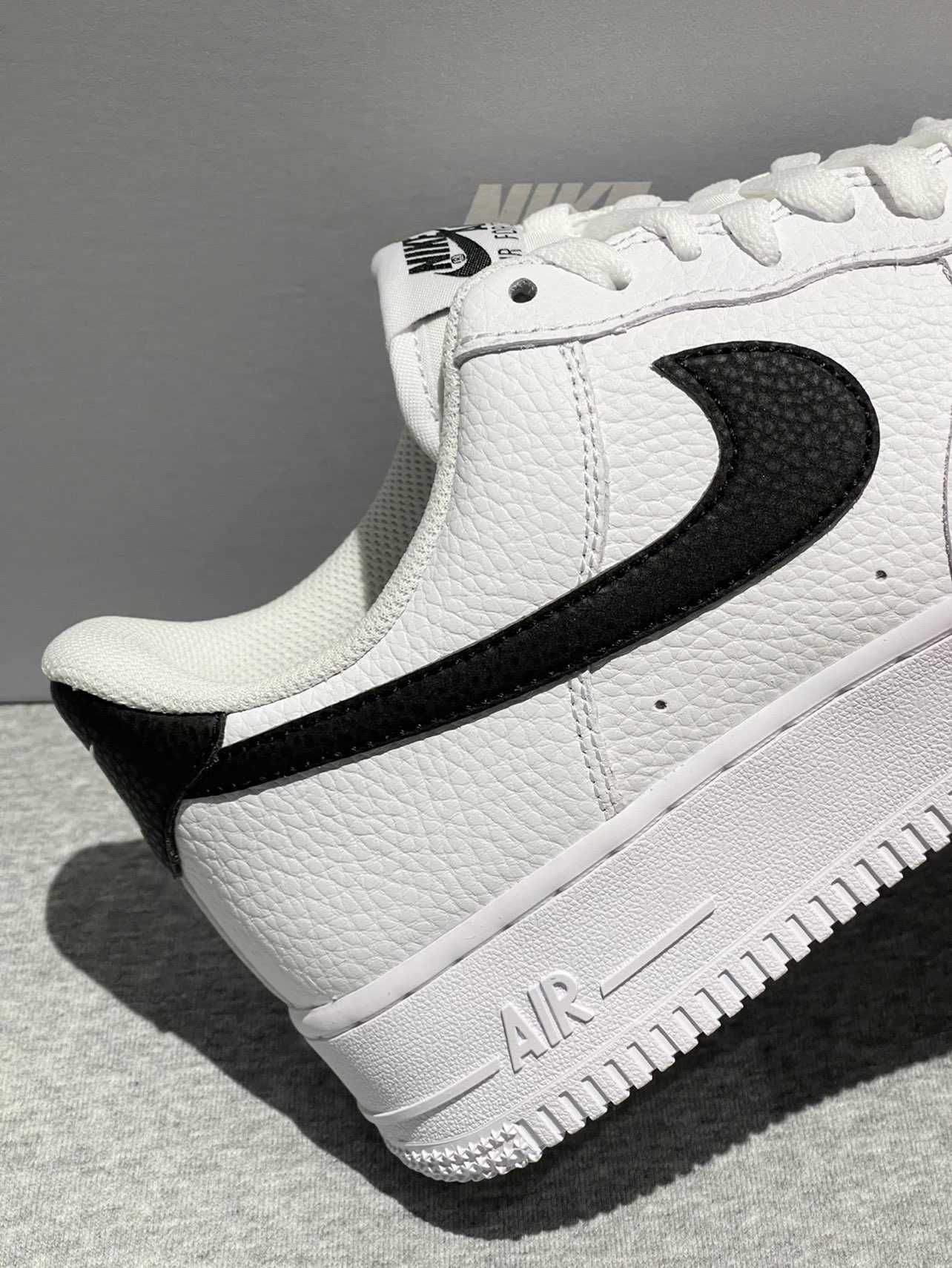 White Black\Air F1\Nike\nowy UnisexTrampki.42