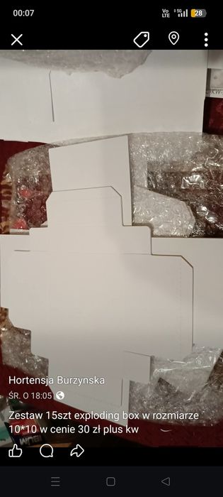 Zestaw baz do exploding box