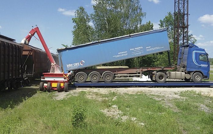 Послуга завантаження зерна у залізничний транспорт