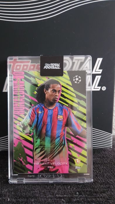 Carta Vibrant Velocity de Ronaldinho 7/75