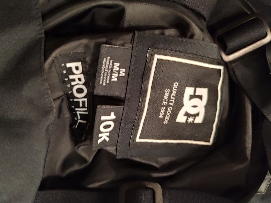 Calças Bibe Técnica para Neve - DC Docile Bibe Masculina