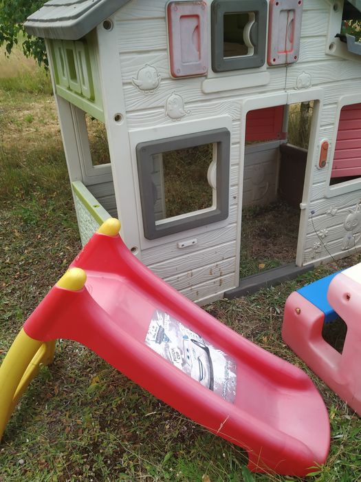 Zestaw zabawek ogrodowych dla dzieci domek Smoby kuchnia little tikes