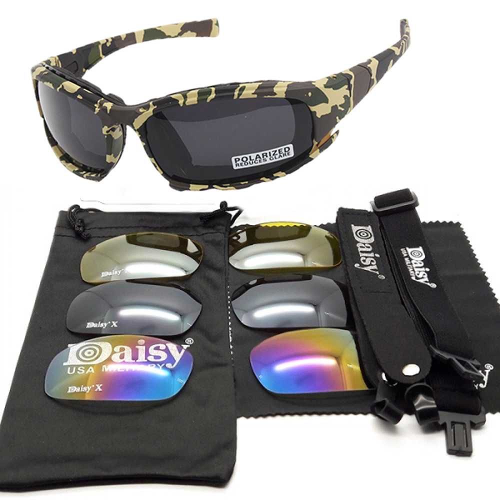 Тактические солнцезащитные очки Daisy X7 мультикам есть опт и дроп