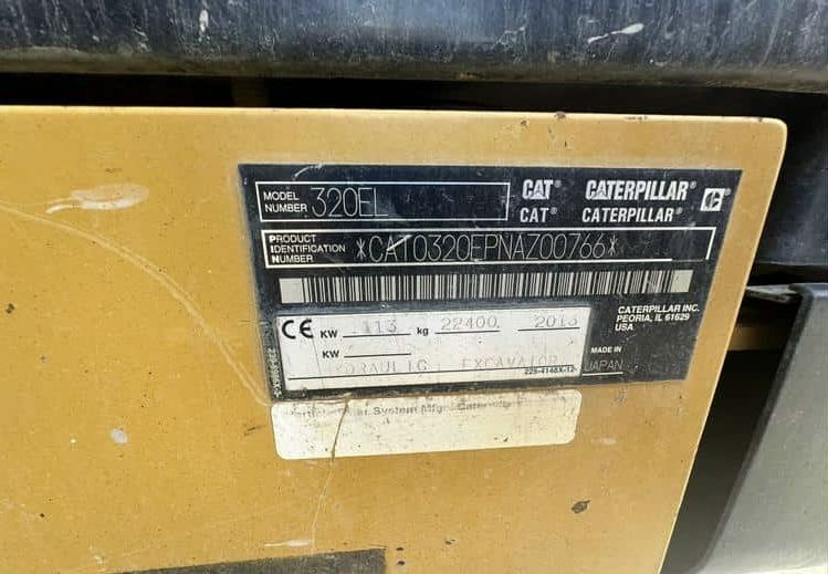 Koparka gąsiennicowa Cat 320EL