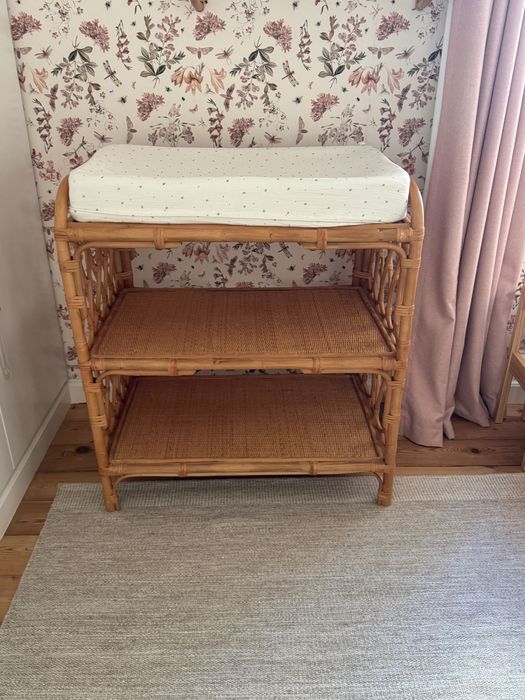 Muda fraldas de bambu Zara Home como novo.