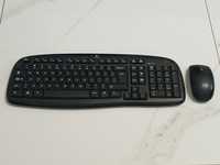 Безпровідна клавіатура і мишка Logitech