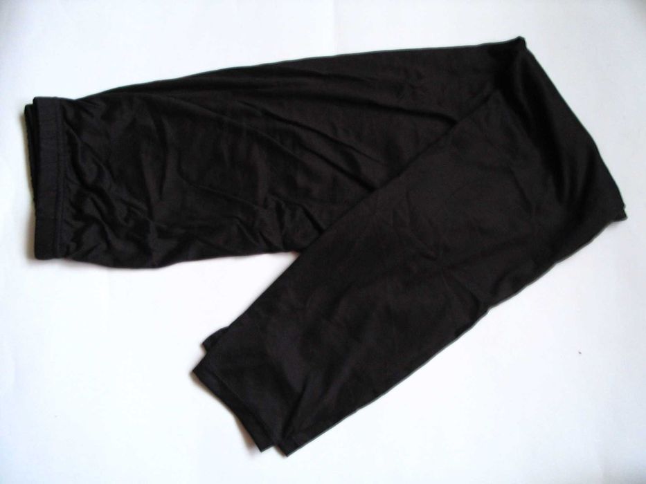 Czarne legginsy damskie, rozmiar: XL