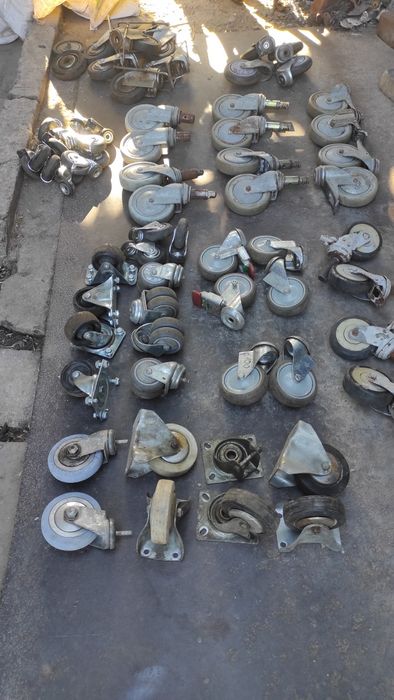 Мощные колеса на тележку