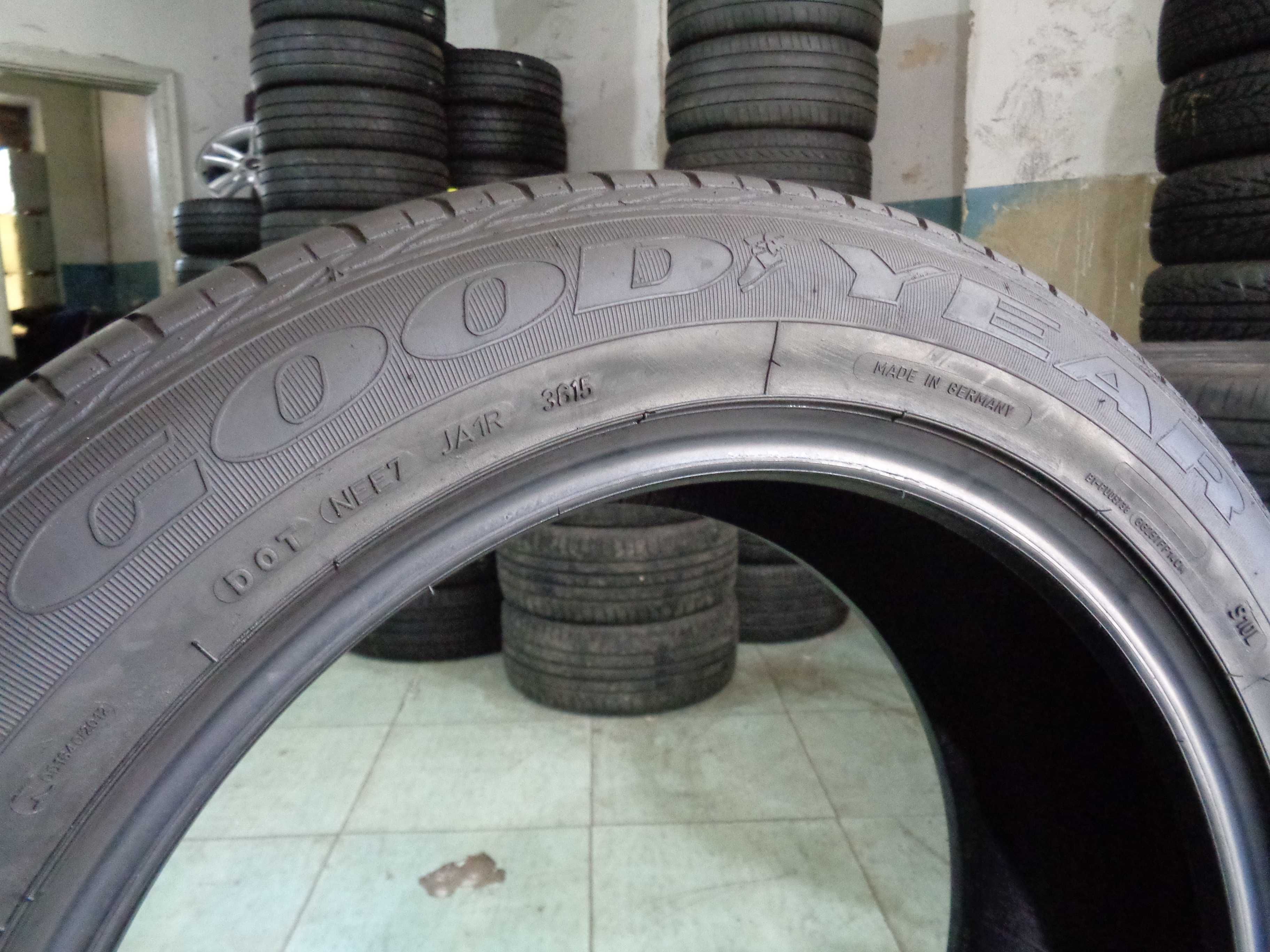 GoodYear Exellence 235/55r19 made in Germany 4шт, 15год, 5мм, ЛЕТО