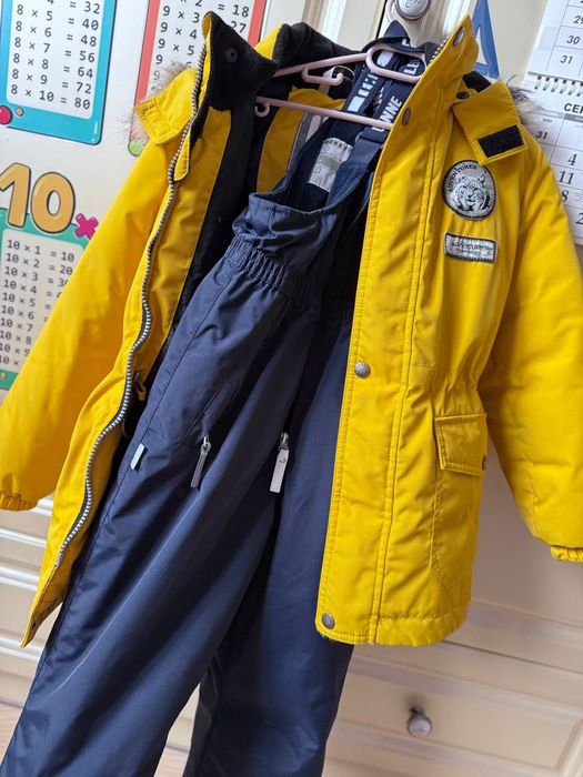 Дитячий зимовий комплект для дівчинки Lenne 110-116 см